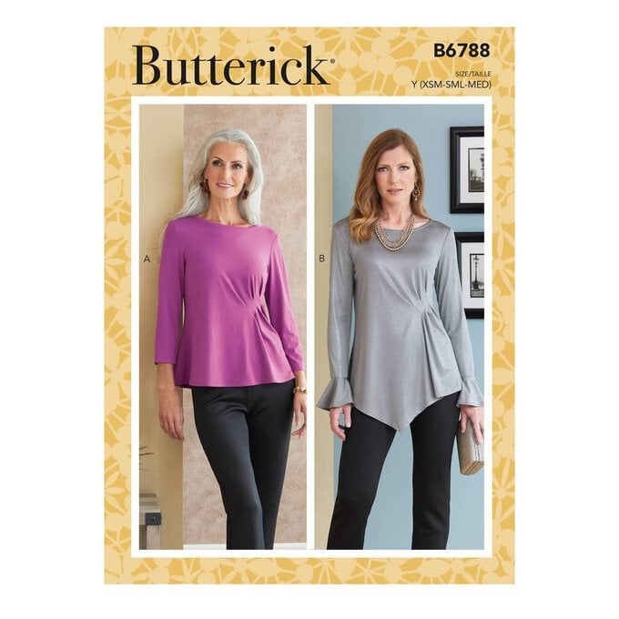 Butterick Women’s Top Sewing Pattern B6788 (L-XXL) image number 1
