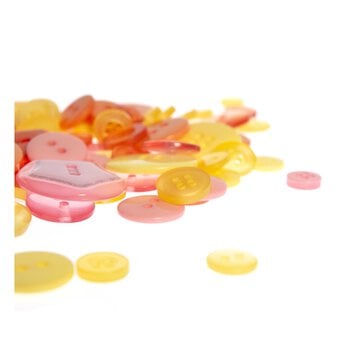 Yellow and Orange Buttons Pack 50g image number 2