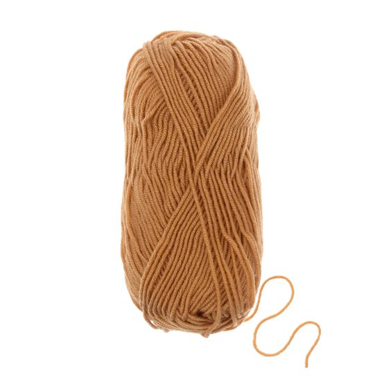 Women's Institute Apricot Soft and Cuddly DK Yarn 50g image number 3