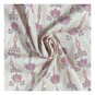 WI Garden Delight Peach Cotton Fabric by the Metre image number 1