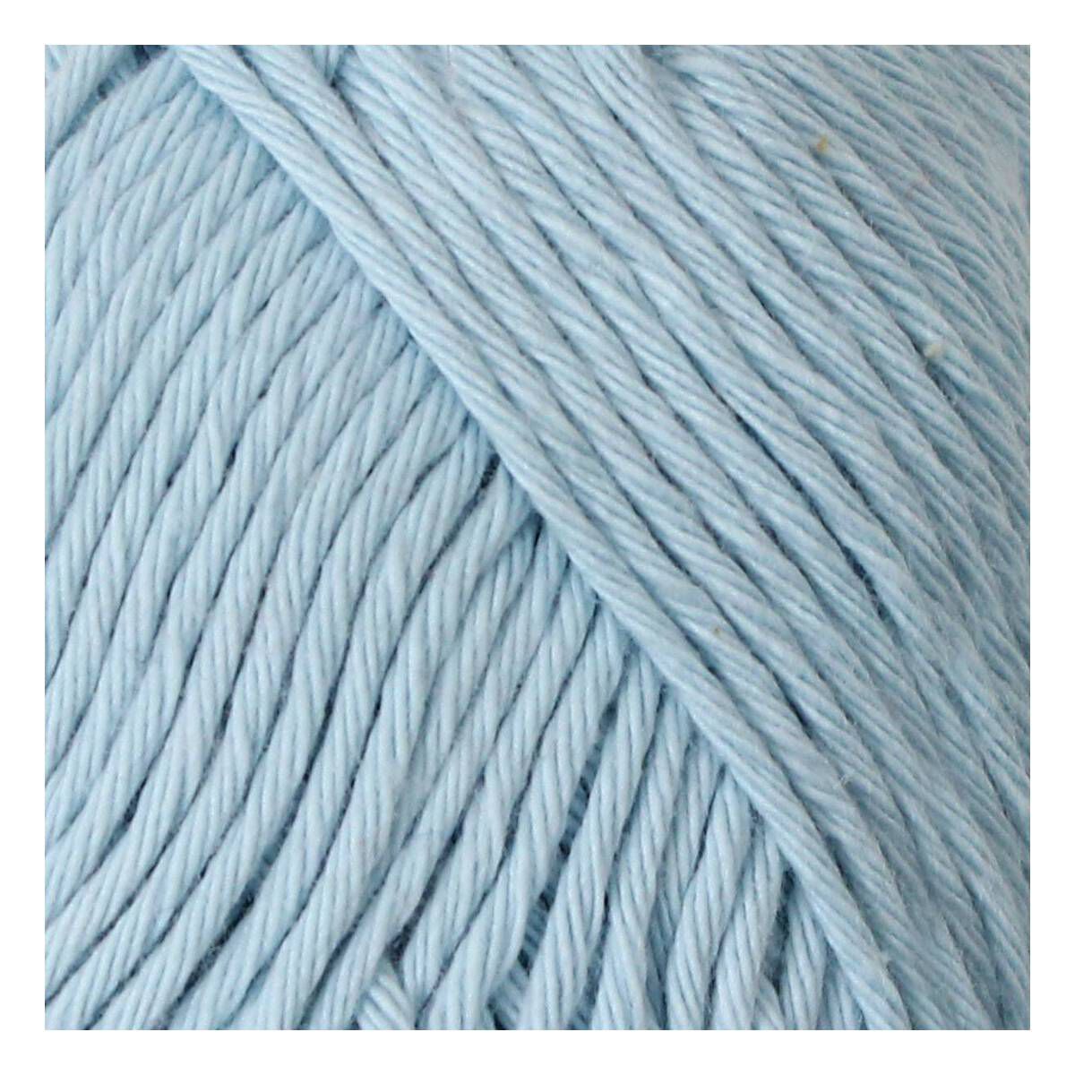 Rico Light Blue Creative Cotton Aran Yarn 50 g Hobbycraft