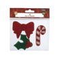 Assorted Christmas Iron-On Patches 3 Pack  image number 5