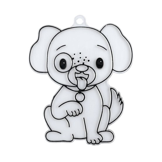 Dog Plastic Suncatcher image number 2