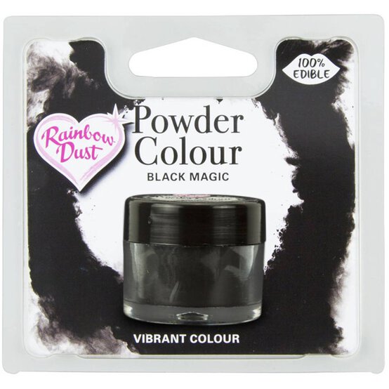 Rainbow Dust Black Magic Edible Powder Colour 2g image number 3