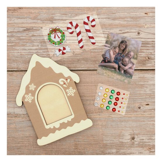 Decorate Your Own Gingerbread House Photo Frame image number 2