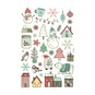 Snowman and Bear Fabric Stickers image number 1