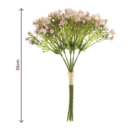 Pink Gypsophila Bunch 32cm image number 4