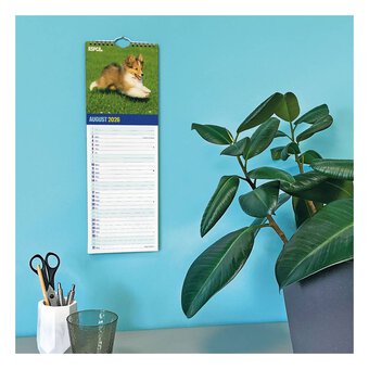 RSPCA I Love Puppies Slim Calendar 2026