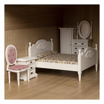 Doll&rsquo;s House Bedroom Set 4 Pieces