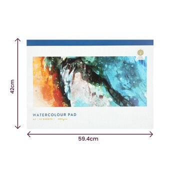 Shore & Marsh Cold Pressed Watercolour Pad A2 Inches 12 Sheets image number 5