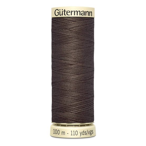 Gutermann Brown Sew All Thread 100m (480) image number 1
