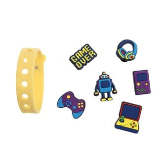 Gamer Bracelet and Charm Set