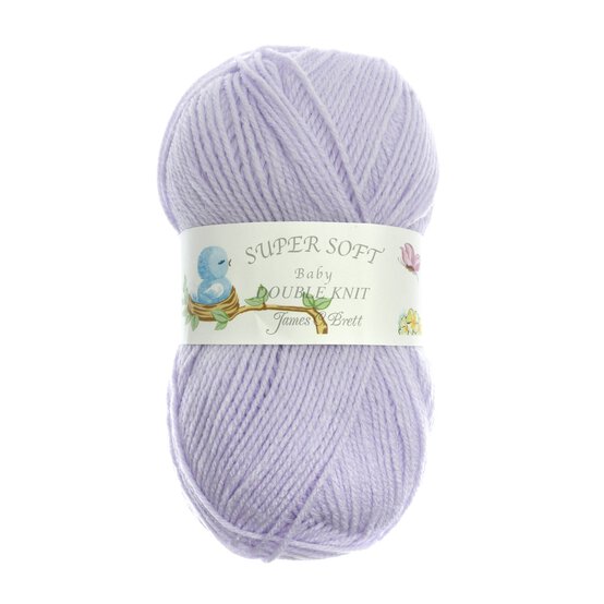 James C Brett Lilac Baby DK Yarn 100g image number 1