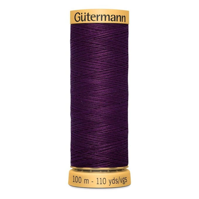 Gutermann Purple Cotton Thread 100m (3832) image number 1