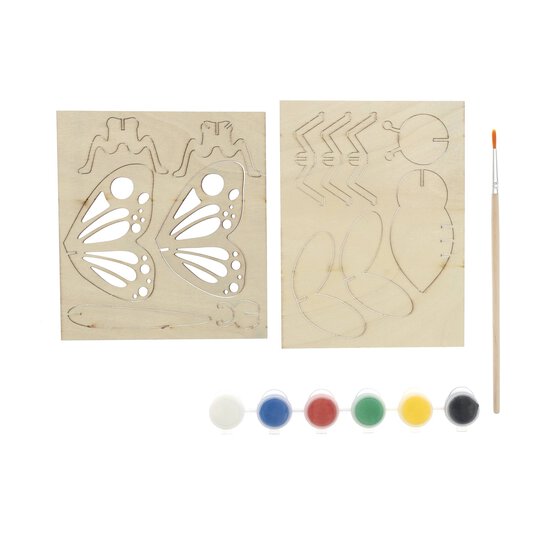 Make Your Own Wooden Bugs Kit 2 Pack image number 3