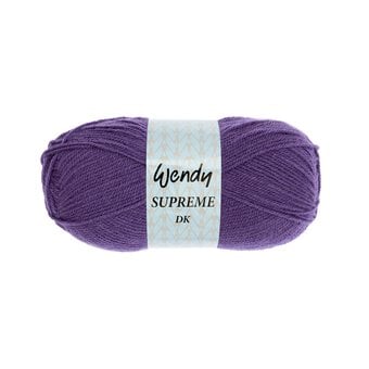 Wendy Pure Purple Supreme DK Yarn 100g