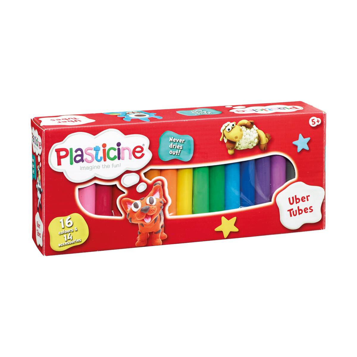 Plasticine Uber Tubes Hobbycraft