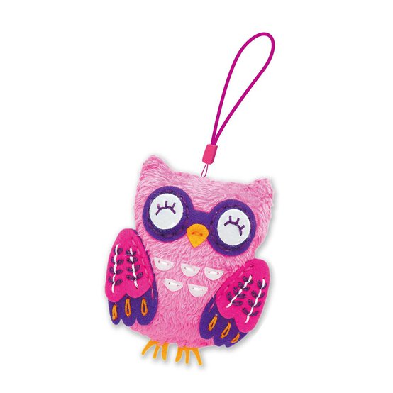 Avenir DIY Sewing Owl Keychain Kit image number 2