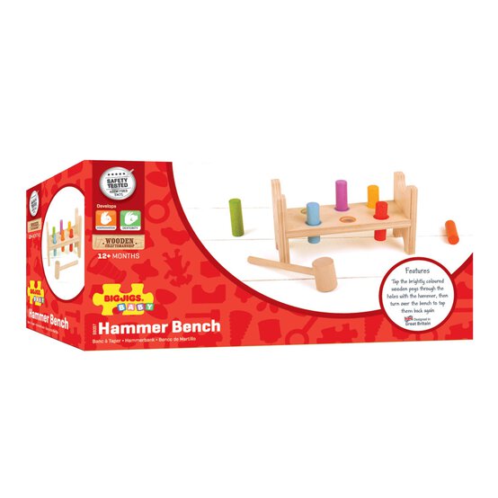 Bigjigs Hammer Bench image number 1