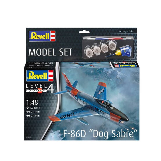 Revell F-86D Dog Sabre Model Set 1:48 image number 1