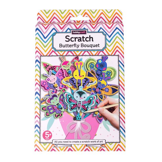 Scratch Butterfly Bouquet Kit image number 1