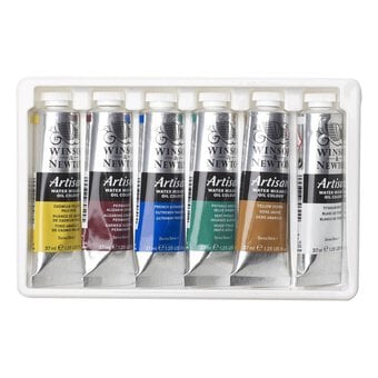 Winsor & Newton Artisan Water Mixable Oil Colour 37ml 6 Pack
