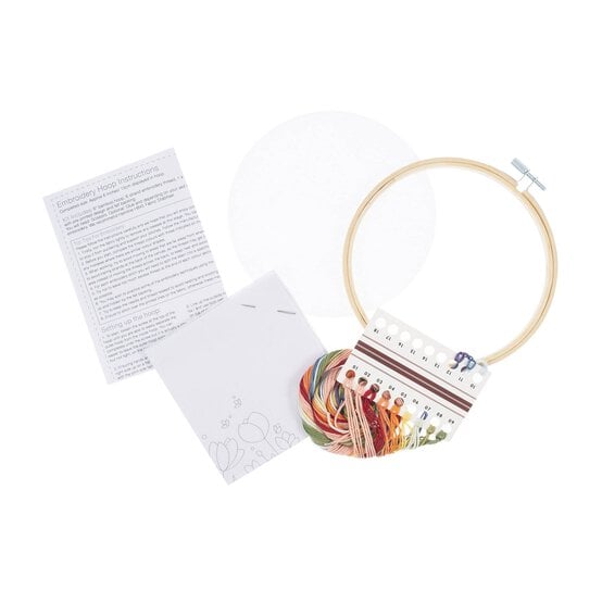 Trimits Bloom Embroidery Hoop Kit image number 3