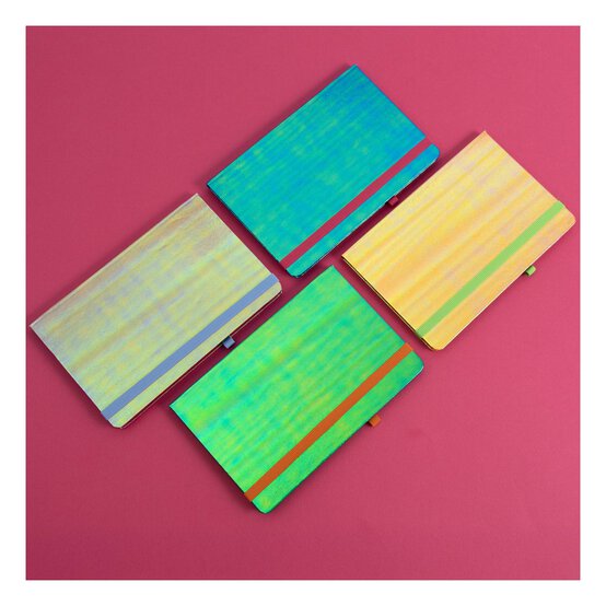 Metallic Orange Notebook A5 image number 5