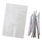 Clear Treat Bags with Ties 10 x 15cm 150 Pack image number 1