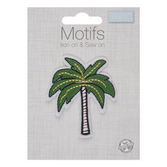 Trimits Palm Tree Iron-On Patch image number 2