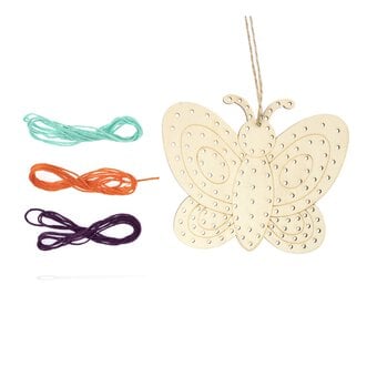Butterfly Wooden Threading Kit image number 3