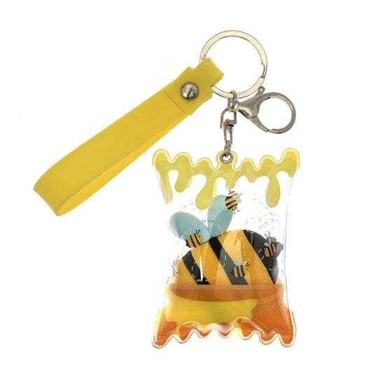 Candy Bag Bee Keyring image number 1
