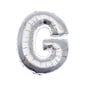 Extra Large Silver Foil Letter G Balloon image number 1