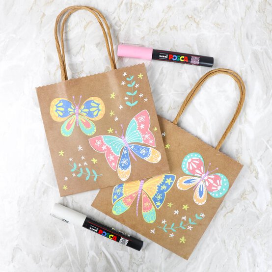 Uni-ball Posca PC-1M Marker Pens Starter Set 8 Pack image number 2