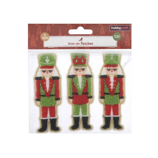 Nutcracker Iron-On Patches 3 Pack  image number 4