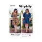 Simplicity Women's Dress Sewing Pattern S9329 (H5 6-14) image number 1