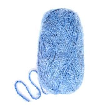 Knitcraft Denim Blue Leader of the Pac Aran Yarn 100g image number 3
