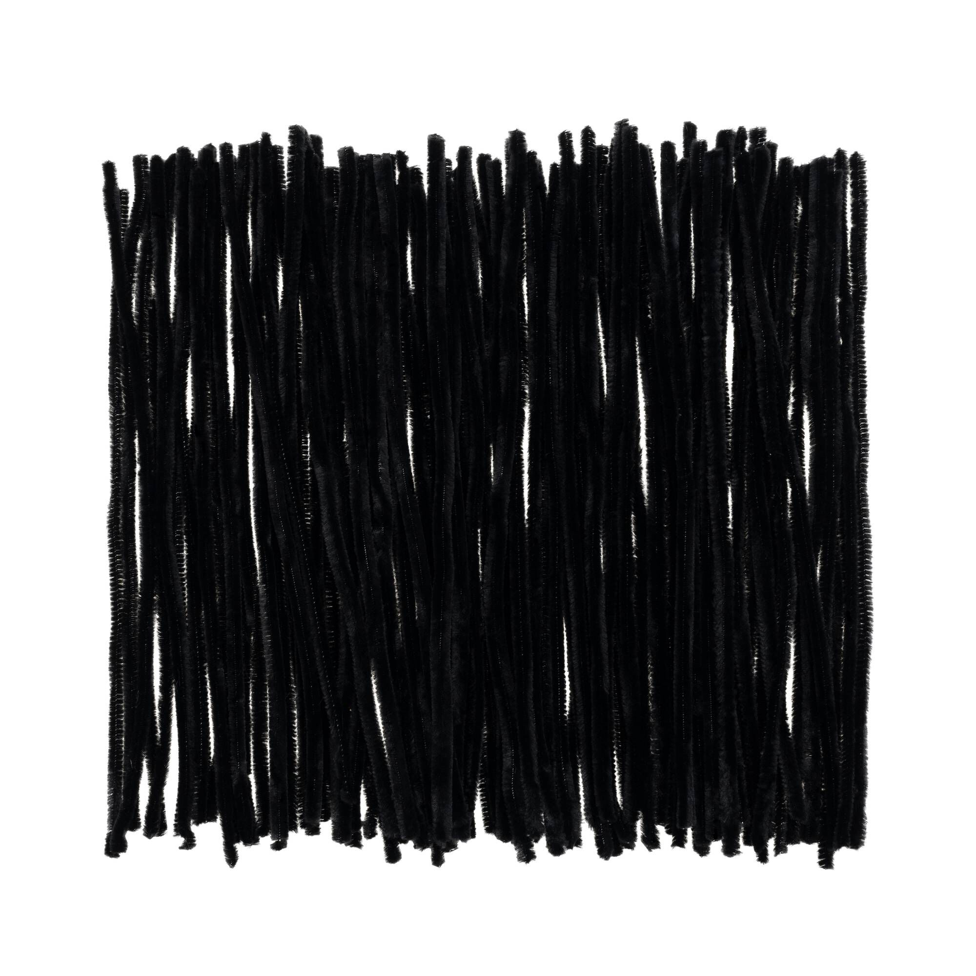Black Pipe Cleaners 100 Pack Hobbycraft