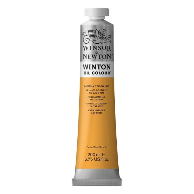 Winsor & Newton Cadmium Yellow Hue Winton Oil Colour 200ml image number 1