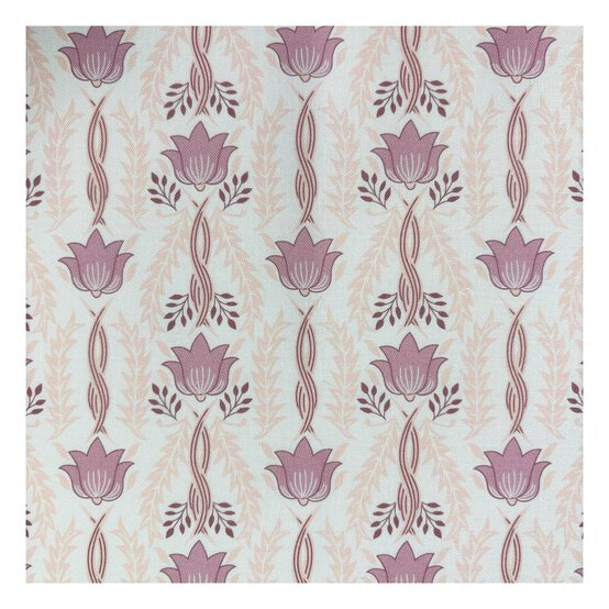 WI Garden Delight Peach Cotton Fabric by the Metre image number 2