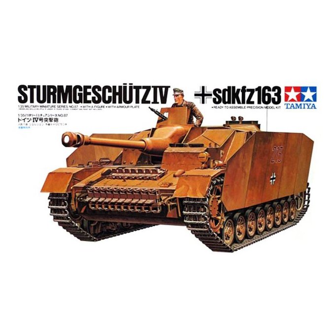 Tamiya German Sturmgeschutz Iv Model Kit 1:35 image number 1