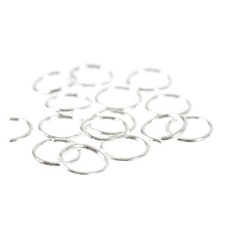 Beads Unlimited Silver Plated Jump Rings 7mm 15 Pack