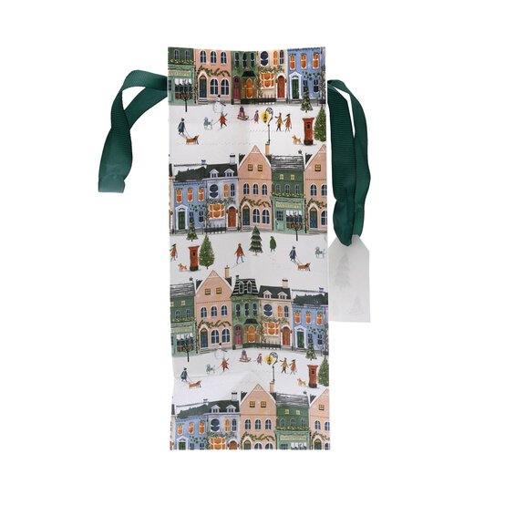 Christmas Town Gift Bag 17cm x 24cm image number 3
