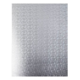 Silver Hologram Foam Sheet 22.5cm x 30cm