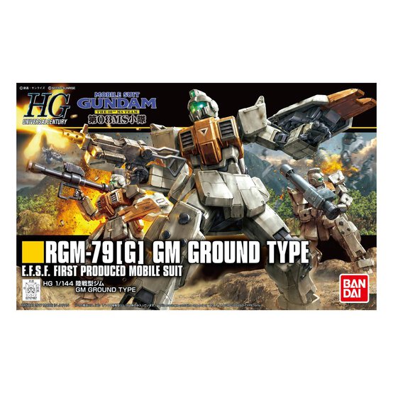 Gunpla RGM-79G GM Ground Type Set 1:144 image number 1