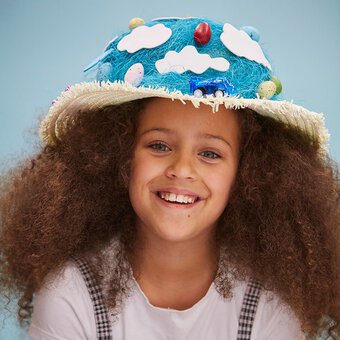 How to Make a Plane Easter Bonnet