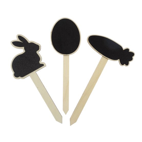 Easter Blackboard Signposts 3 Pack image number 3