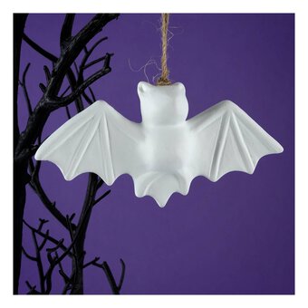 Hanging Ceramic Bat 12cm