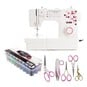 Hobbycraft 32S Sewing Machine, Threads and Scissors Bundle image number 1