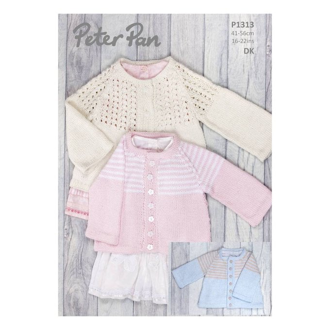 Peter Pan Baby Cotton Jackets Digital Pattern P1313 image number 1